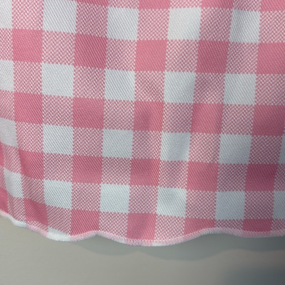 Barbie Costume Dress Pink Plaid Halloween Costume Princess Movie Cosplay NWOT - Picture 9 of 10